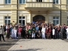 Gruppenfoto vor dem Demminer Rathaus