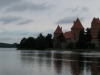 Panoramablick auf die Wasserburg Trakai in Litauen