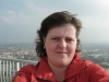 ich auf der 187m hohen Aussichtsplattform auf dem Olympiaturm in München