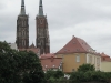 Blick auf Domkirche in Breslau